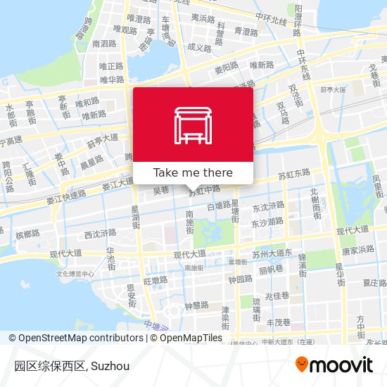 园区综保西区 map