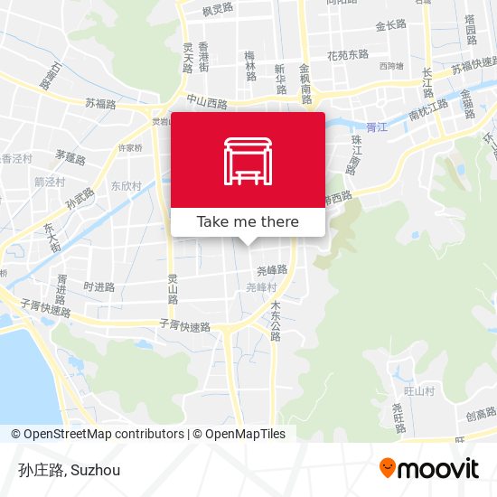 孙庄路 map