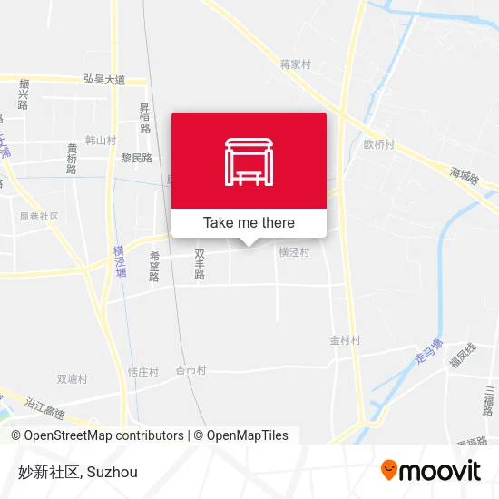 妙新社区 map