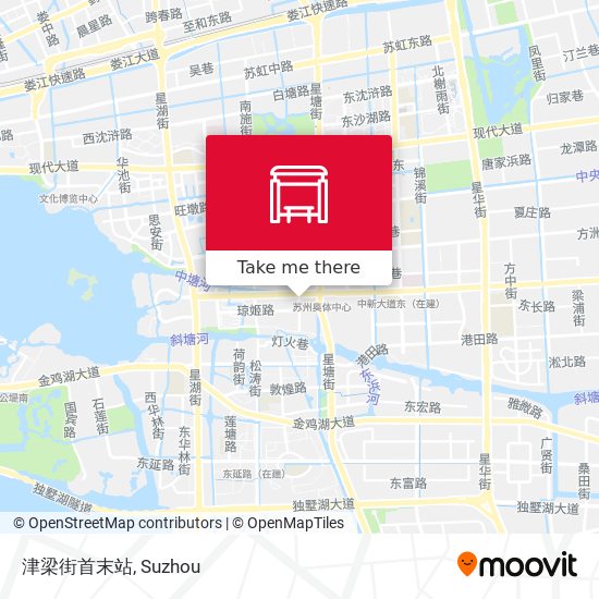 津梁街首末站 map