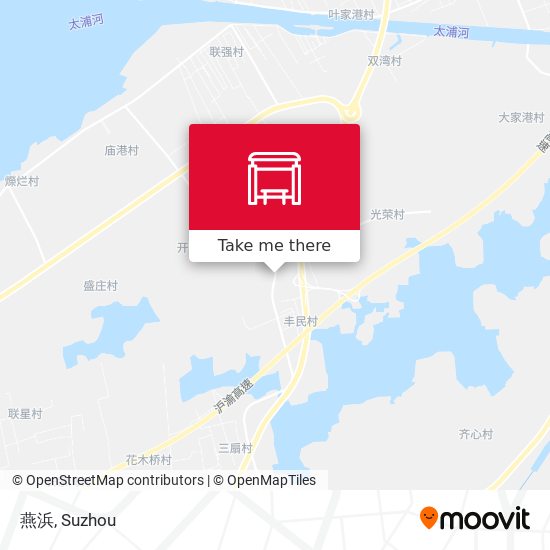 燕浜 map
