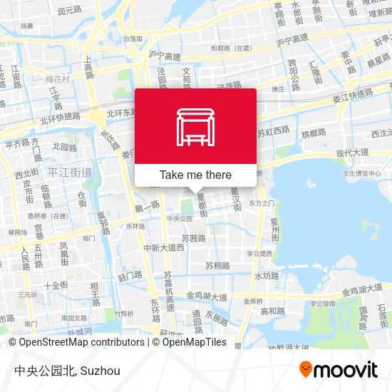 中央公园北 map