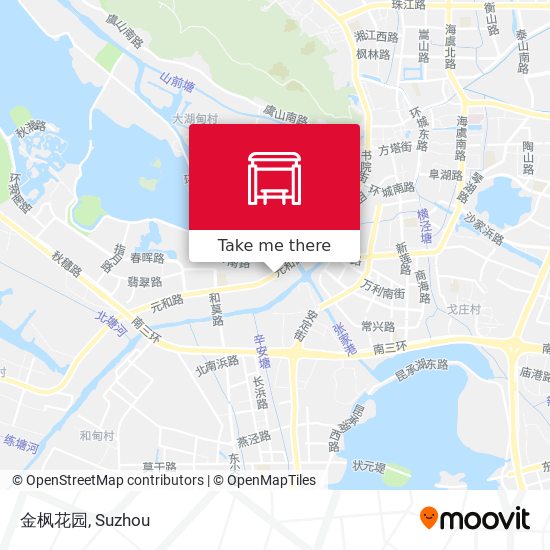 金枫花园 map