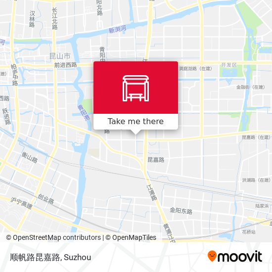 顺帆路昆嘉路 map