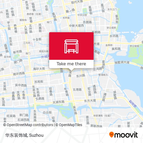 华东装饰城 map