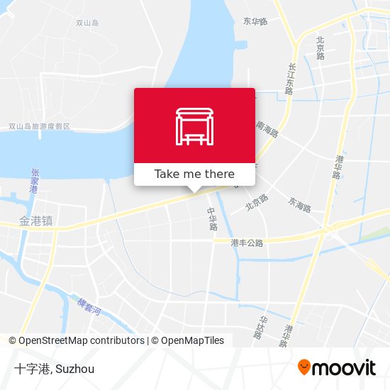 十字港 map
