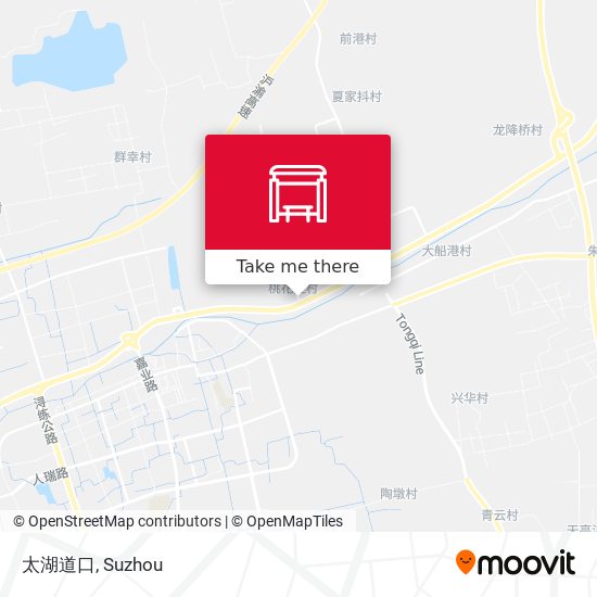 太湖道口 map