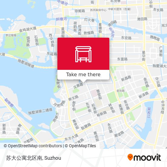 苏大公寓北区南 map