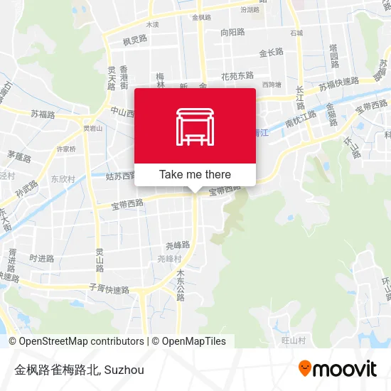 金枫路雀梅路北 map