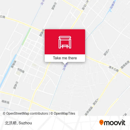 北洪桥 map