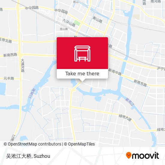 吴淞江大桥 map