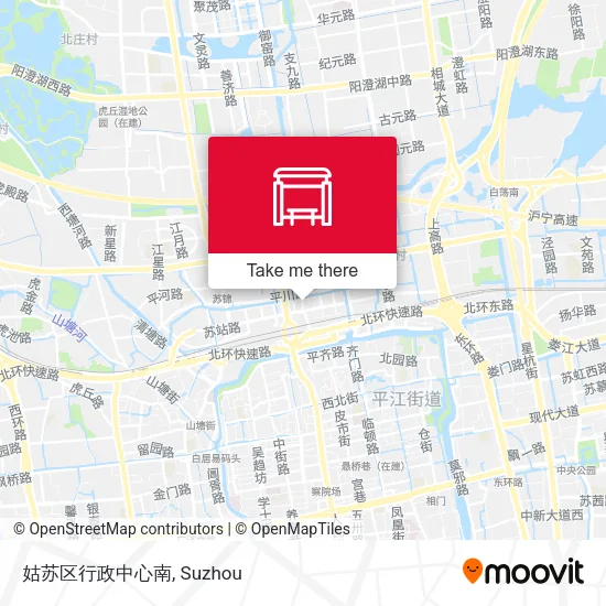 姑苏区行政中心南 map