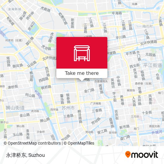 永津桥东 map