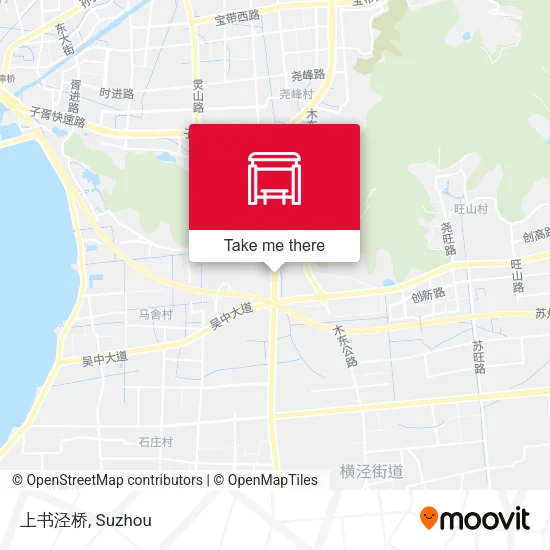 上书泾桥 map