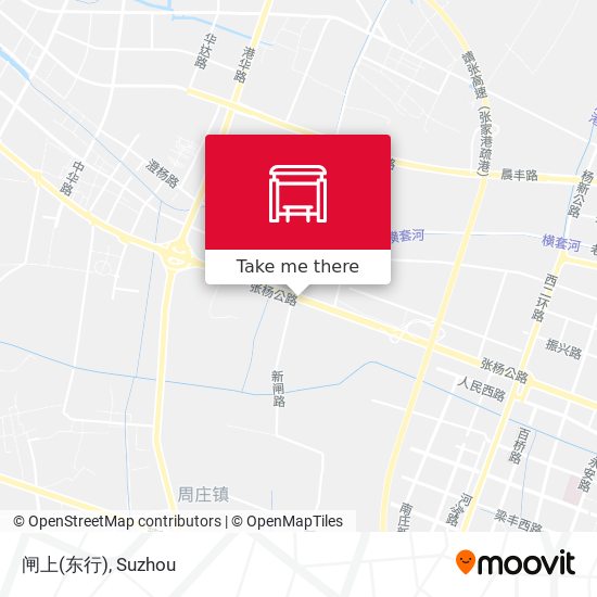 闸上(东行) map