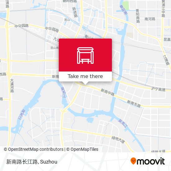 新南路长江路 map