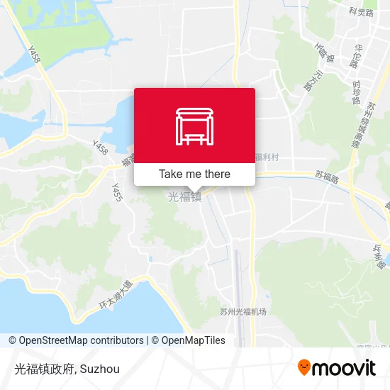 光福镇政府 map