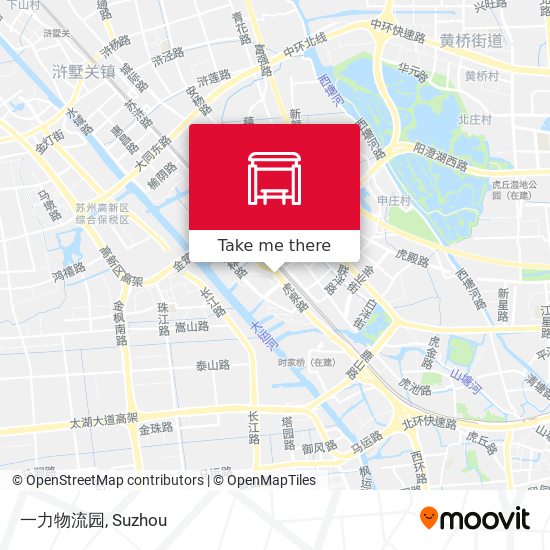 一力物流园 map