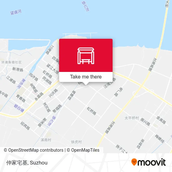 仲家宅基 map