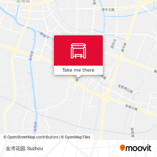 金湾花园 map