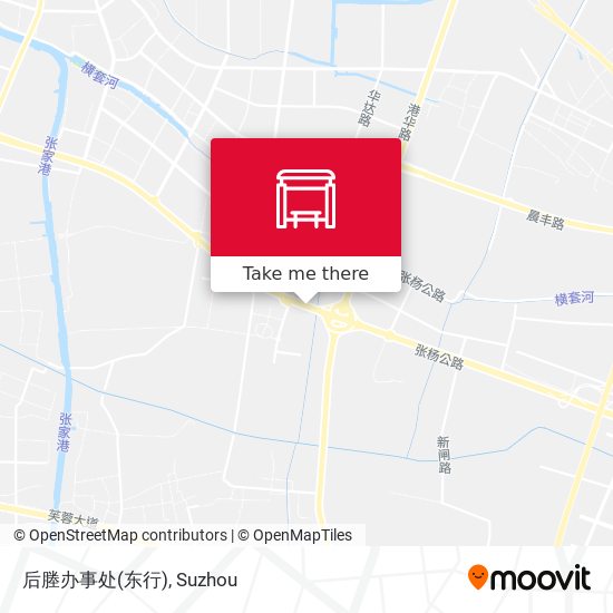 后塍办事处(东行) map