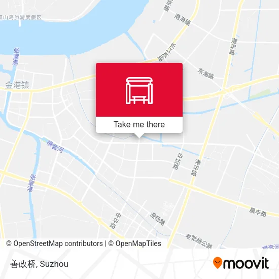 善政桥 map