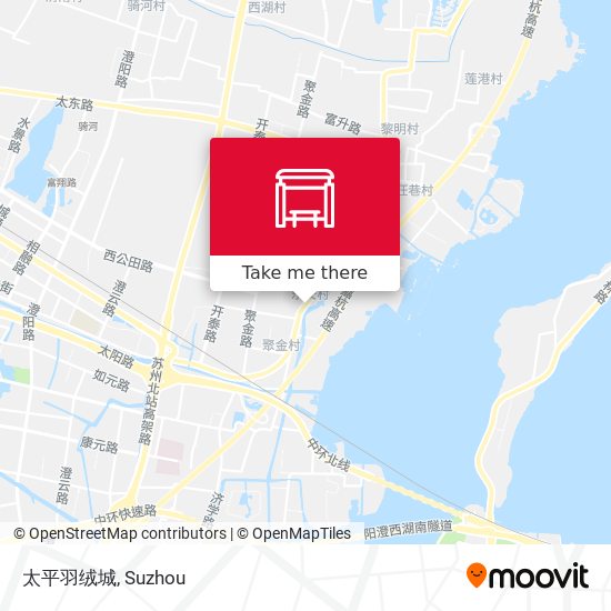 太平羽绒城 map