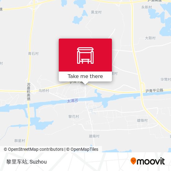 黎里车站 map