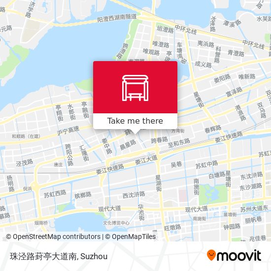 珠泾路葑亭大道南 map