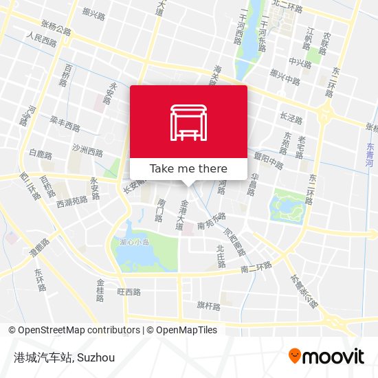 港城汽车站 map
