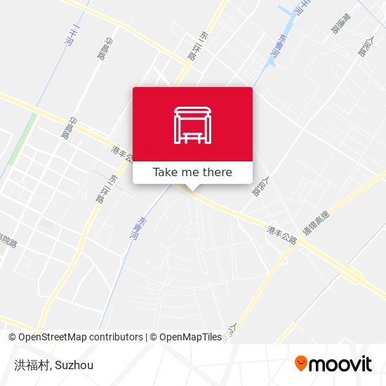 洪福村 map