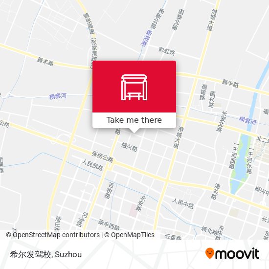 希尔发驾校 map