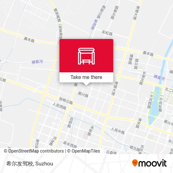 希尔发驾校 map