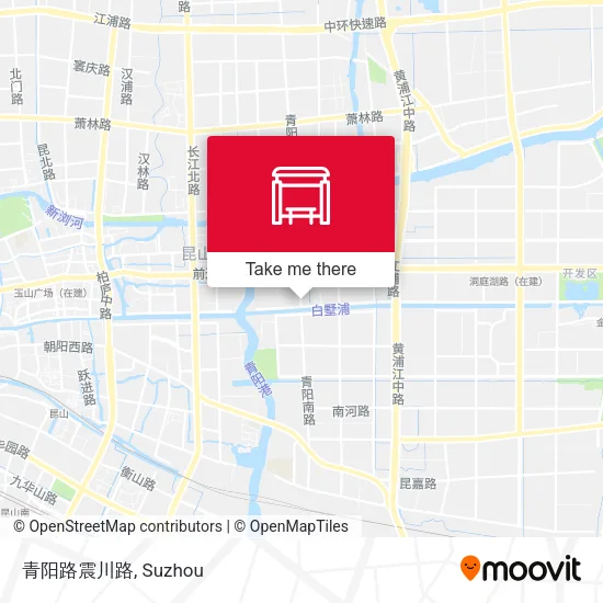 青阳路震川路 map