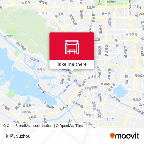 甸桥 map