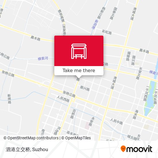 泗港立交桥 map