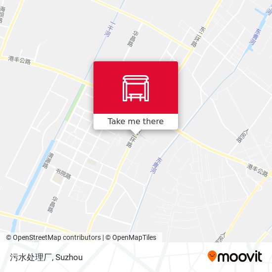 污水处理厂 map