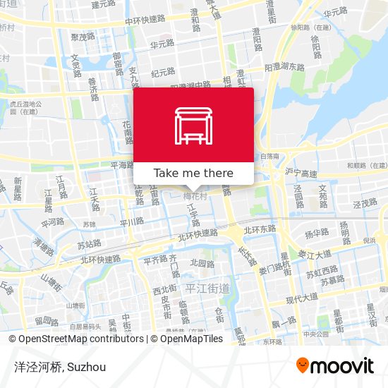 洋泾河桥 map