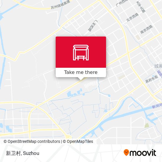 新卫村 map