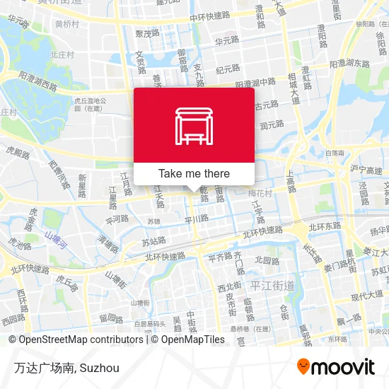 万达广场南 map