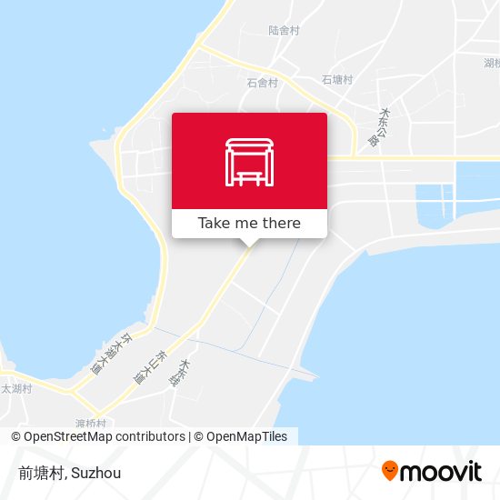 前塘村 map