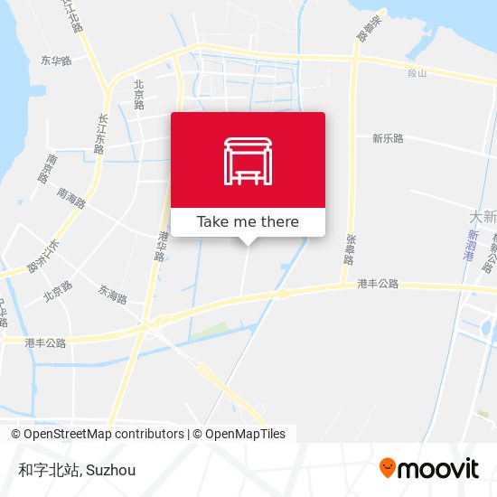 和字北站 map