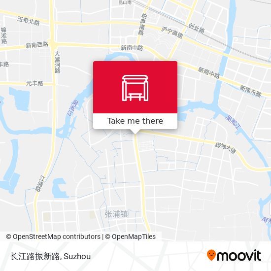 长江路振新路 map