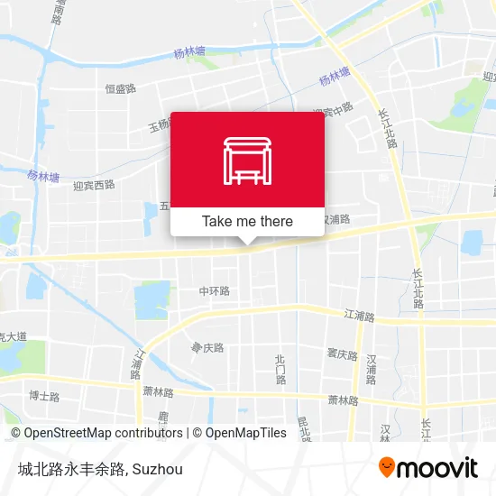 城北路永丰余路 map