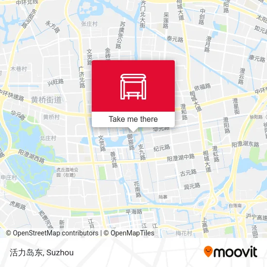 活力岛东 map