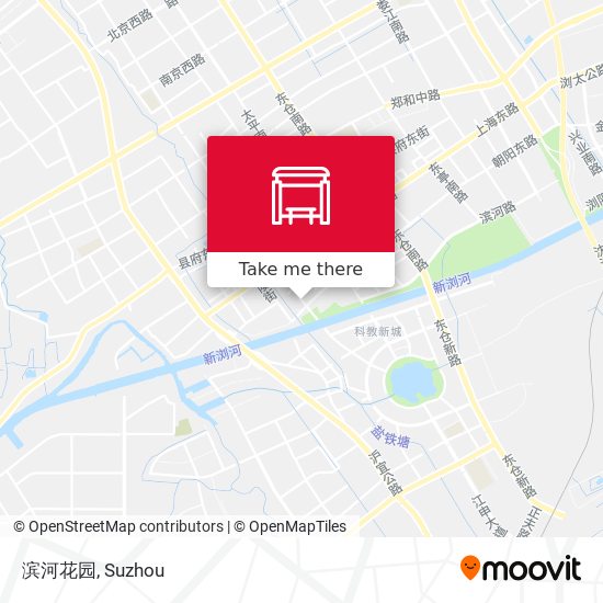 滨河花园 map