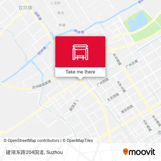 建湖东路204国道 map