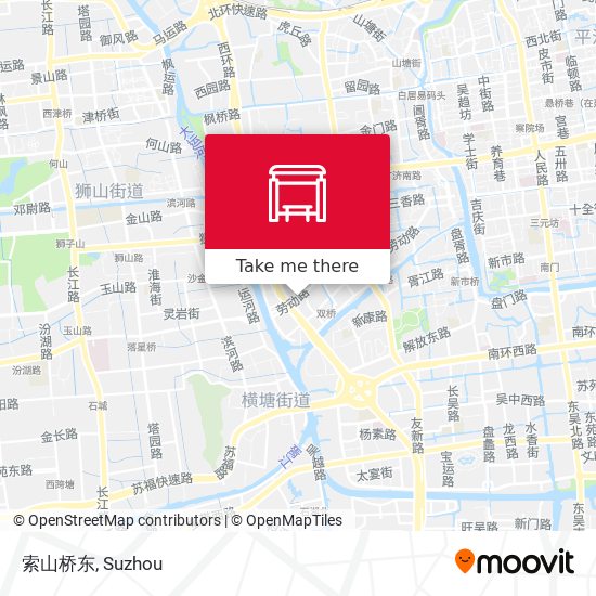 索山桥东 map