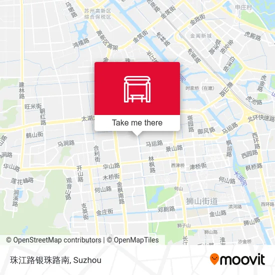 珠江路银珠路南 map