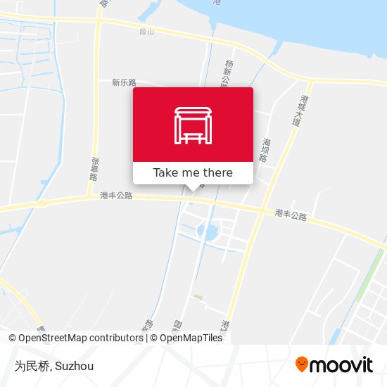 为民桥 map